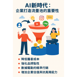 AI新時代企業要如何打造流量池