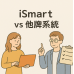 iSmart Ai系統與其他系統對比圖針對功能vs成本vs流量能力，綜合比較表，協助企業拓展新商機
