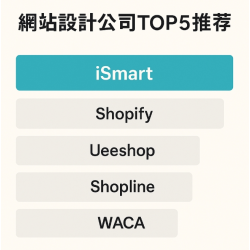 網站設計公司 TOP5 推薦｜開店平台優劣分析一次看懂