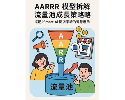 AARRR 模型拆解流量池成長策略，搭配 iSmart Ai 開店系統的智慧應用