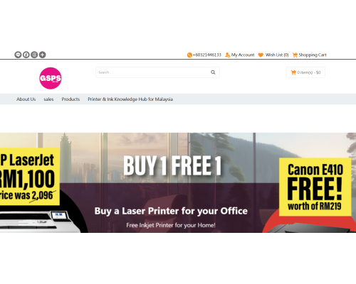 GS Premium Stores Sdn Bhd Located in Kuala Lumpur, Malaysia Effective traffic cannot be accumulated for a long time, and website exposure is always low.